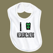 I <3 Neckbreakers Baby Bib  